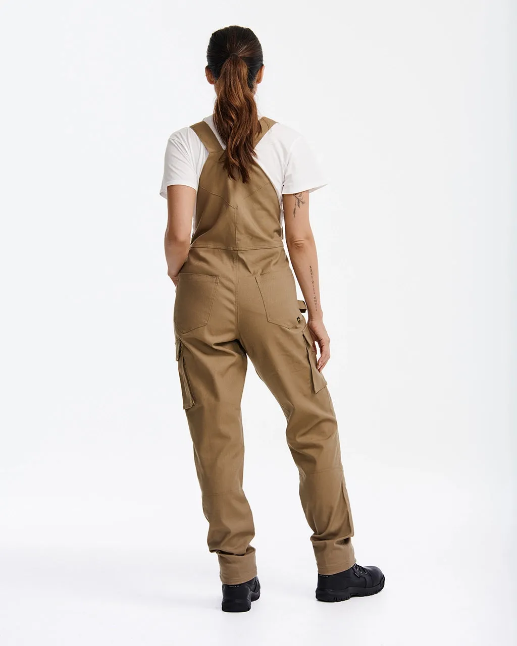 Women's Stretch Canvas Utility Overall