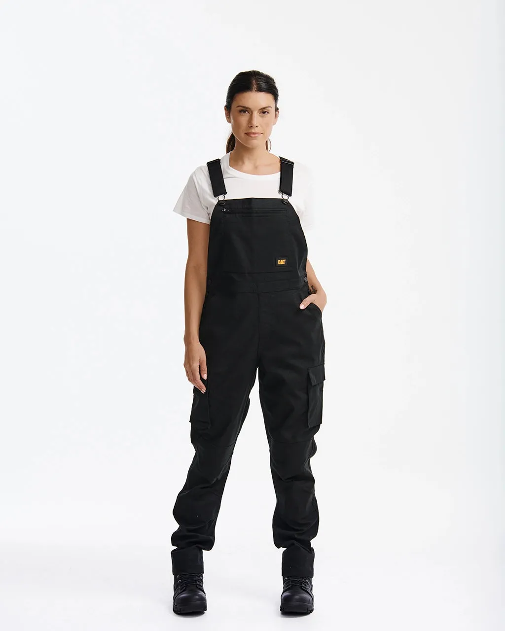 Women's Stretch Canvas Utility Overall