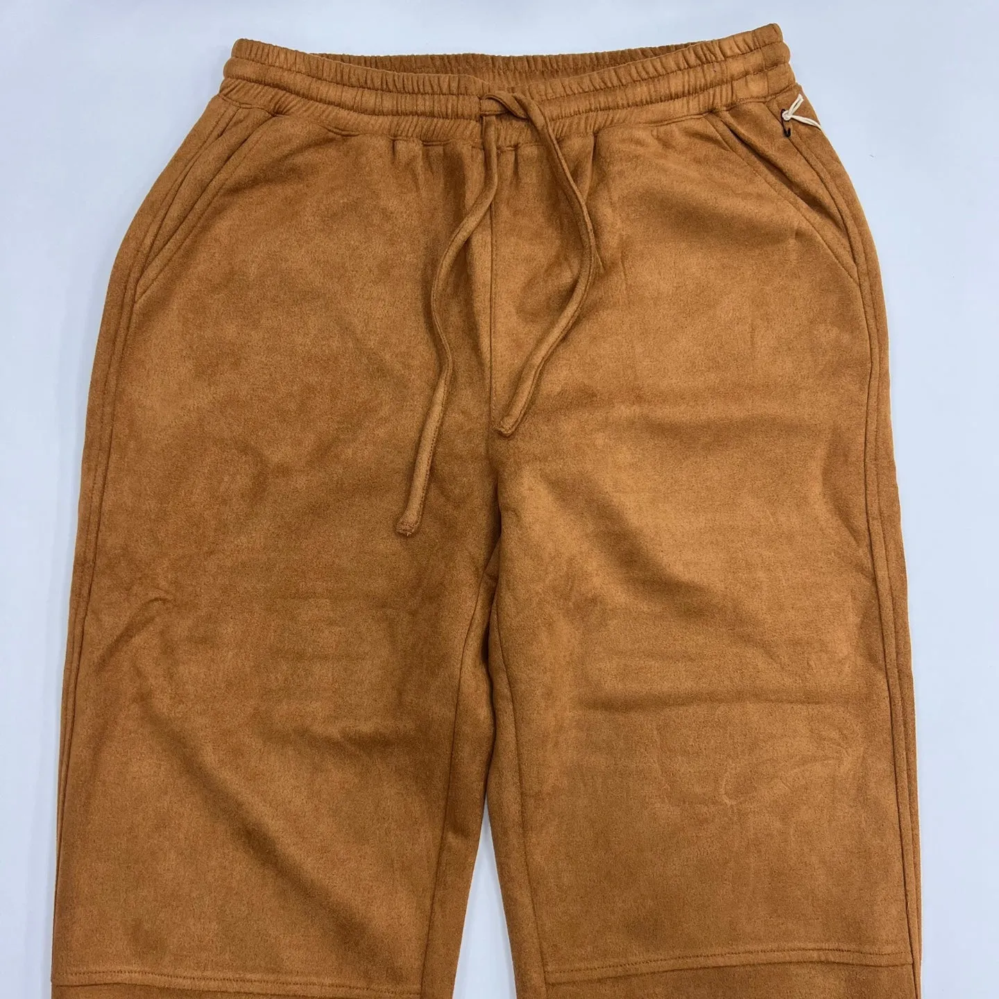 Women's Suede Jogger Pants