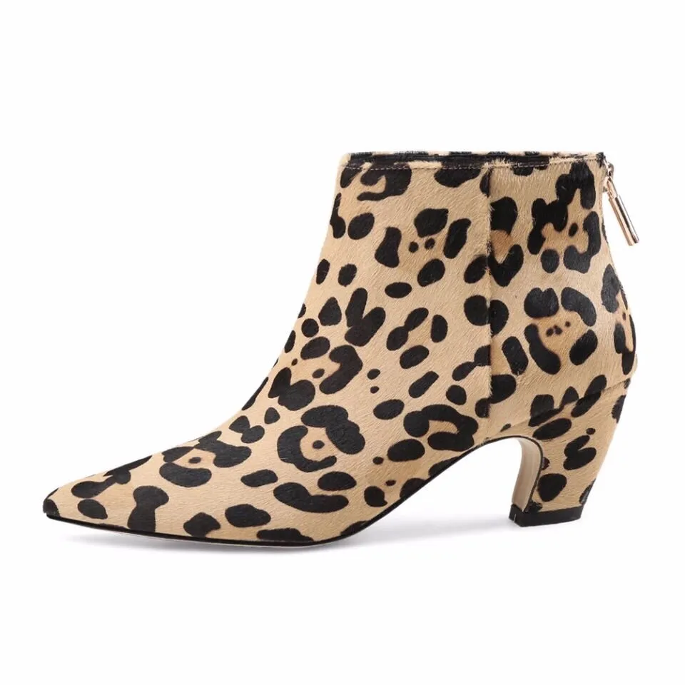 Wutai Leopard Boots